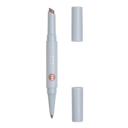Soulmate Lip Duo: Pencil and Shiny Radiant Pencil Duo #234 Honey Biege and Nude on white background