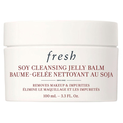 Soy Cleansing Jelly Balm on white background