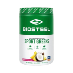 Sports Greens Pineapple Coconut on white background