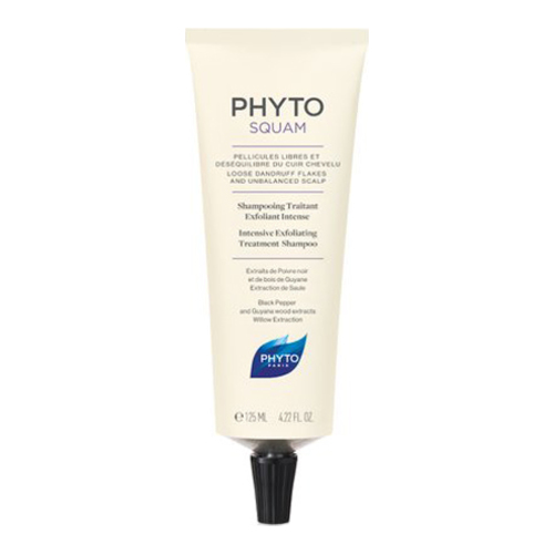 Phyto Phytosquam Exfoliating Treatment Shampoo on white background