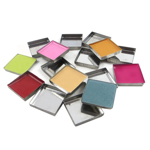 Z Palette Square Metal Pans on white background