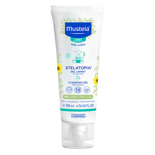 Mustela Stelatopia Cleansing Gel, 200ml/6.8 fl oz