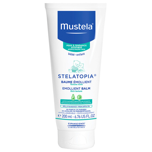 Mustela Stelatopia Emollient Balm, 200ml/6.8 fl oz