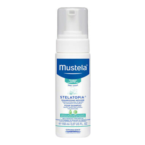 Mustela Stelatopia Foaming Shampoo, 150ml/5.07 fl oz