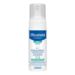 Stelatopia Foaming Shampoo on white background