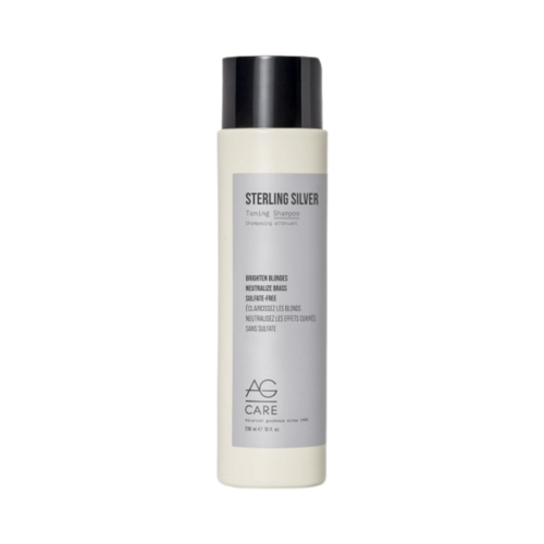 AG Care Sterling Silver Toning Shampoo, 296ml/10.01 fl oz AG Care Sterling Silver Toning Shampoo on white background