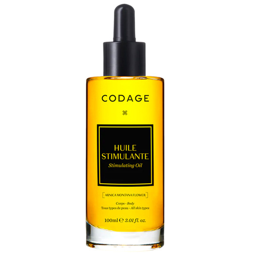 Codage Paris Stimulating Oil on white background