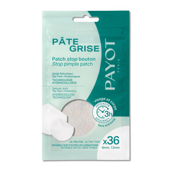 Stop Pimple Patch on white background