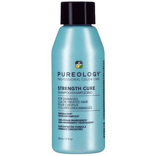 Pureology Strength Cure Shampoo on white background