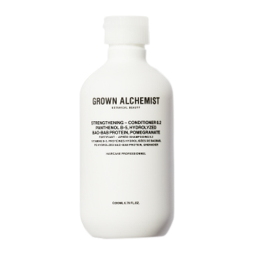 Grown Alchemist Strengthening  - Conditioner 0.2 Panthenol B-5 Hydrolyzed Bao-Bab Protein on white background