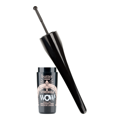 butter LONDON Stroke Of Wow Roll On Precision Liner - Pitch Black, 1 piece