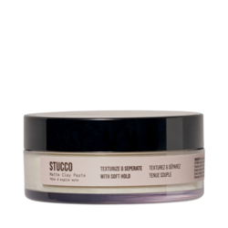 Stucco Matte Clay Paste on white background