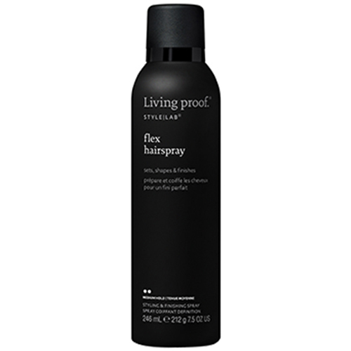Living Proof Style Lab Flex Hairspray on white background