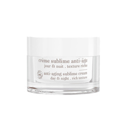 Sublime Cream - Rich Texture on white background