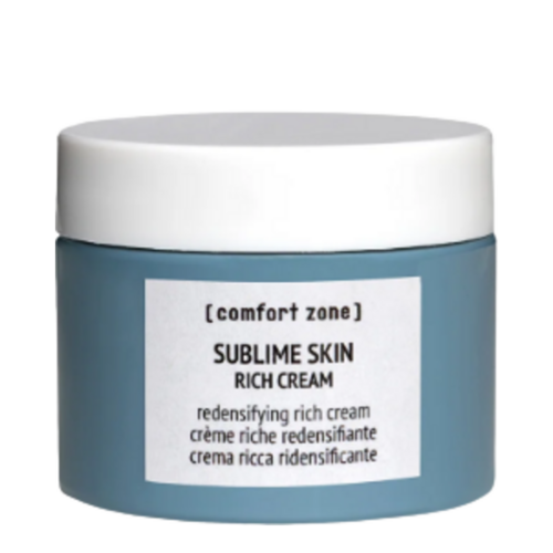comfort zone Sublime Skin Rich Cream on white background