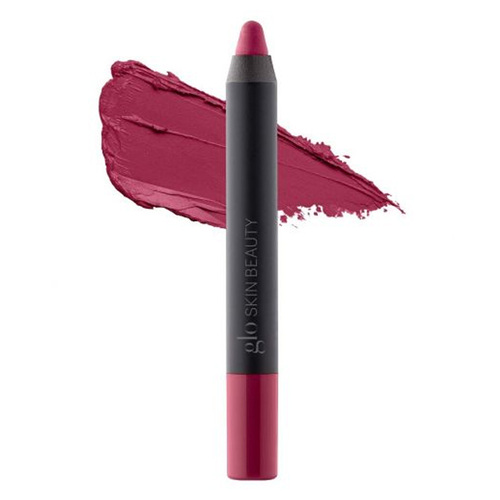 Glo Skin Beauty Suede Matte Crayon - Crimson on white background