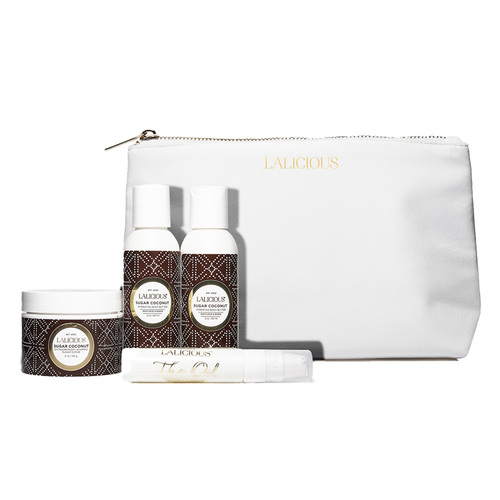 LaLicious Sugar Coconut Travel Set, 1 set