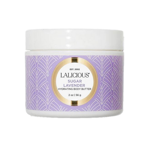 LaLicious Sugar Lavender - Body Butter, 59ml/2 fl oz LaLicious Sugar Lavender - Body Butter on white background
