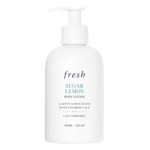 Fresh Sugar Lemon Body Lotion on white background