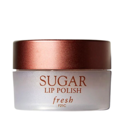 Sugar Lip Polish Gently Exfoliates and Nourishes on white background