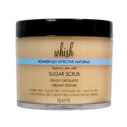 Sugar Scrub - Kabosu Sea Salt on white background
