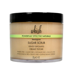 Sugar Scrub - Lemongrass on white background