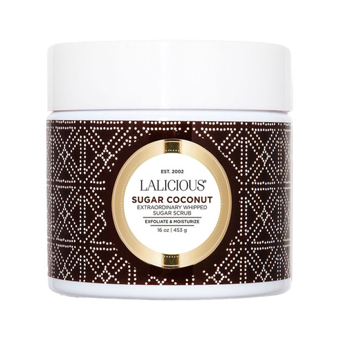 LaLicious Sugar Scrub - Sugar Coconut on white background