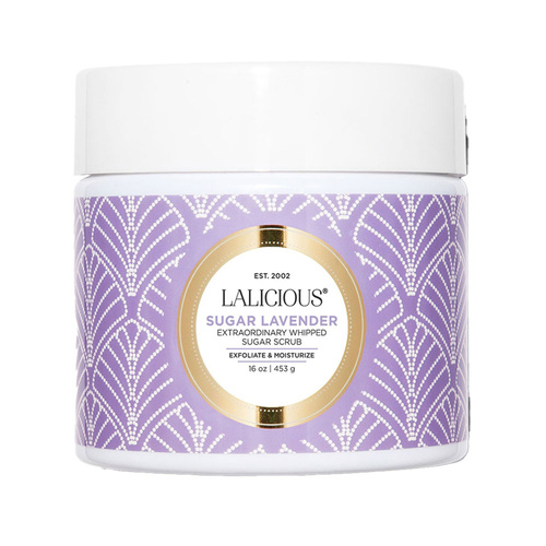 LaLicious Sugar Scrub - Sugar Lavender, 453g/16 oz