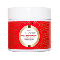 Sugar Scrub - Sugar Peppermint on white background