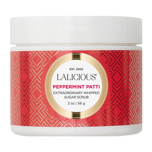 LaLicious Sugar Scrub - Sugar Peppermint on white background