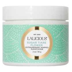 Sugar Scrub - Sugar Tiare Flower on white background