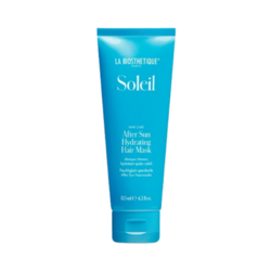 Sun Hydrating Hair Mask on white background