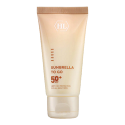 Sunbrella SPF 50+ on white background
