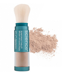 EnviroScreen Protection Brush-On Shield SPF 50 - Tan on white background