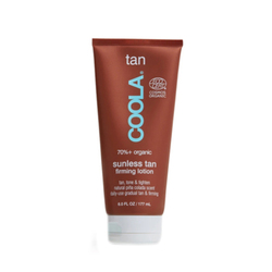 Sunless Gradual Tan Firming Lotion on white background