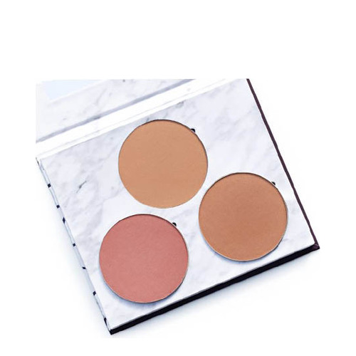 FitGlow Beauty Sunny Days Cheek Palette on white background