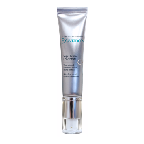 Exuviance Super Retinol Concentrate on white background