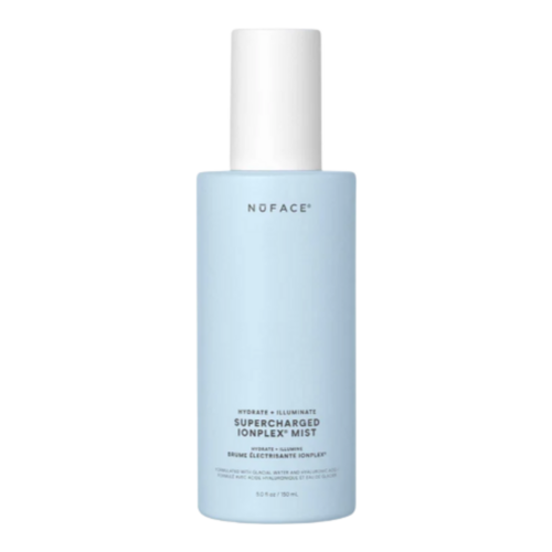 NuFace Supercharged IonPlex Mist on white background