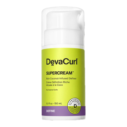DevaCurl  Supercream Rich Coconut-Infused Definer on white background