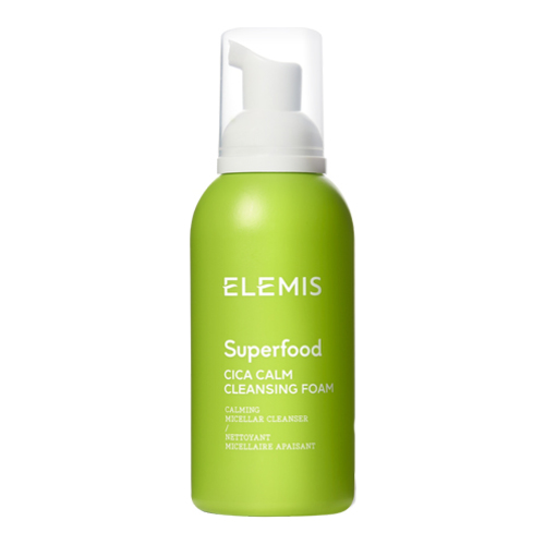 Elemis Superfood Cica Calm Cleansing Foam on white background