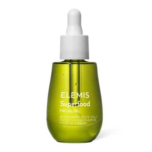Elemis Superfood Facial Oil on white background