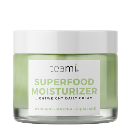 Teami Superfood Moisturizer, Lightweight Daily Cream on white background