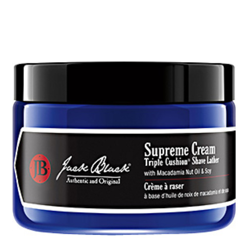 Jack Black Supreme Cream Triple Cushion Shave Lather - Jar, 270g/9.5 oz