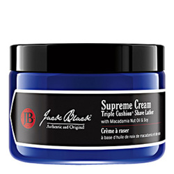 Supreme Cream Triple Cushion Shave Lather - Jar on white background