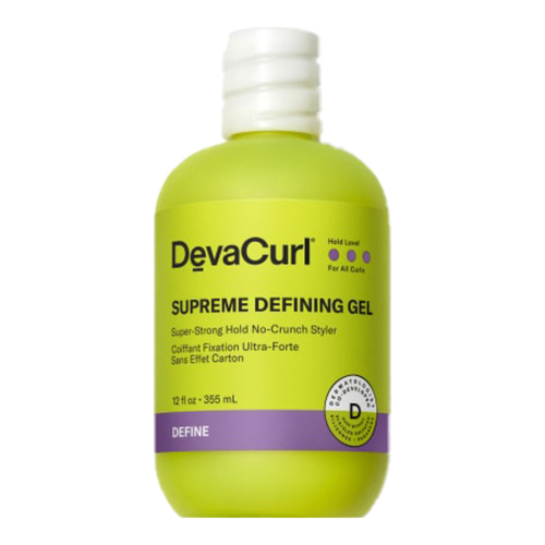 DevaCurl  Supreme Defining Gel on white background