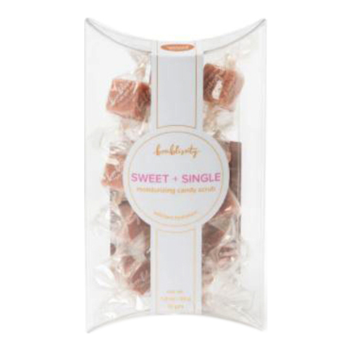 Bonblissity Sweet + Single Candy Scrub - Vanilla Brown Sugar on white background