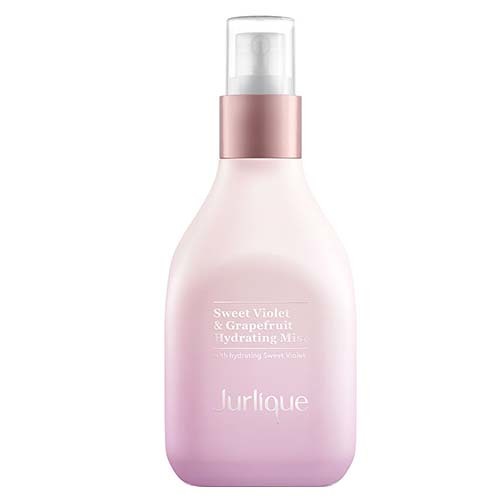 Jurlique Sweet Violet and Grapefruit Hydrating Mist on white background