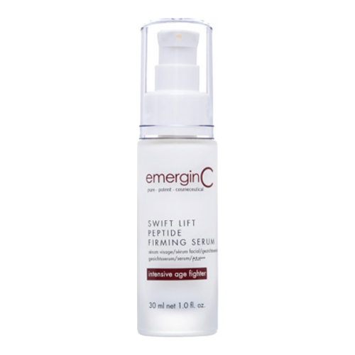emerginC Swift Lift Peptide Firming Serum, 30ml/1 fl oz emerginC Swift Lift Peptide Firming Serum on white background