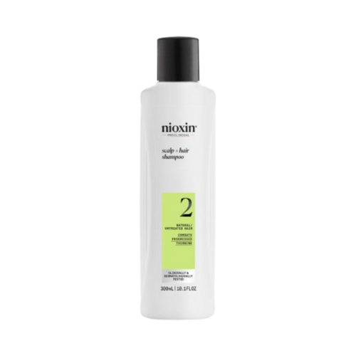 NIOXIN System 2 Scalp + Hair Shampoo - Hair Thickening Shampoo on white background