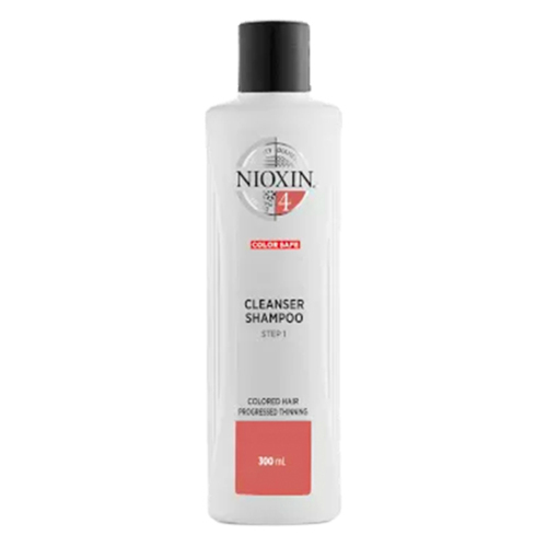 NIOXIN System 4 Cleanser Shampoo on white background